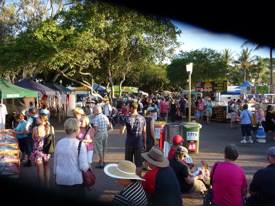 Mindil Beach Sunset Market is a must for every visitor to Darwin, Northern Territory, Australia