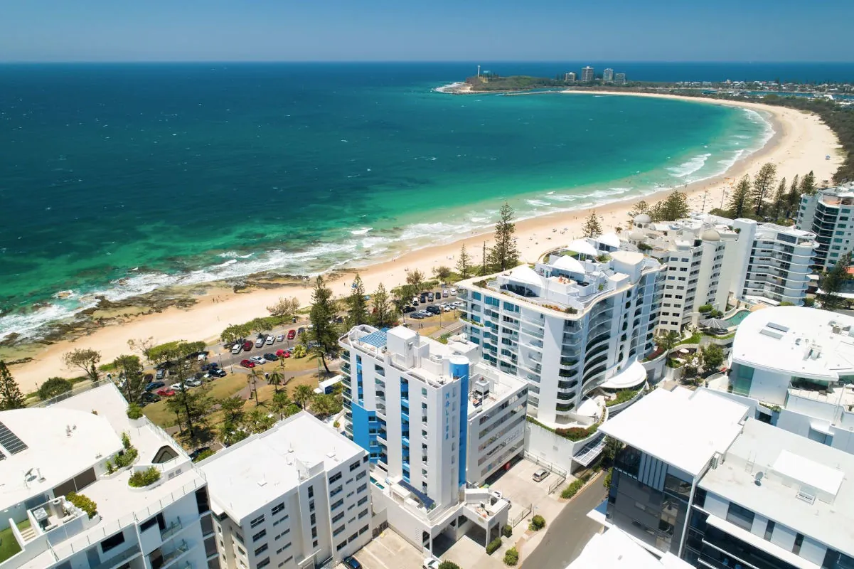 We loved staying in Nambour.  It's close to the Hinterland but also to the beachside town of Mooloolaba. We liked the nice beach and walking along the Esplanade. The wharf and foreshore are also beautiful places.