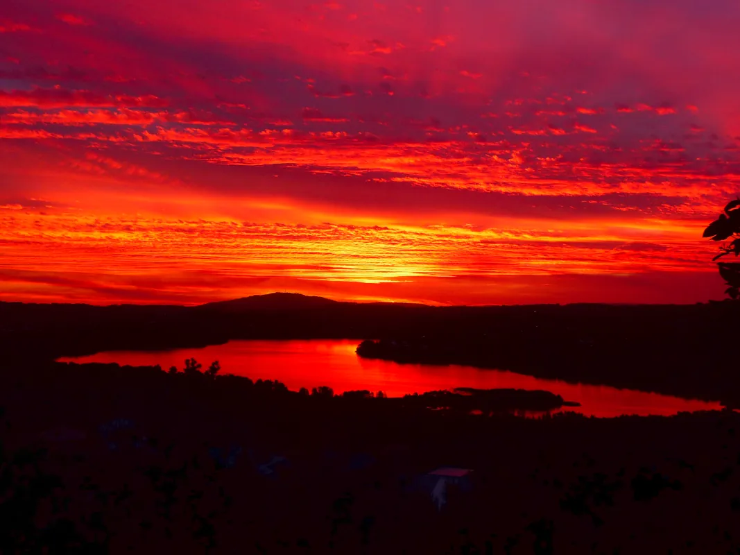 Wamberal Lagoon, NSW Australia, beautiful sunsetsviews