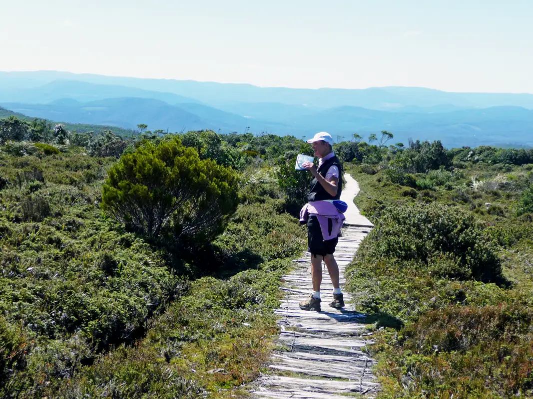 The Hartz Mountains National Park is located in the southern part of the Huon Valley.  Within the park, there are well-graded walking tracks that lead through subalpine vegetation to the lakes Esperance, Ladies Tarn and Osborne.Tasmania