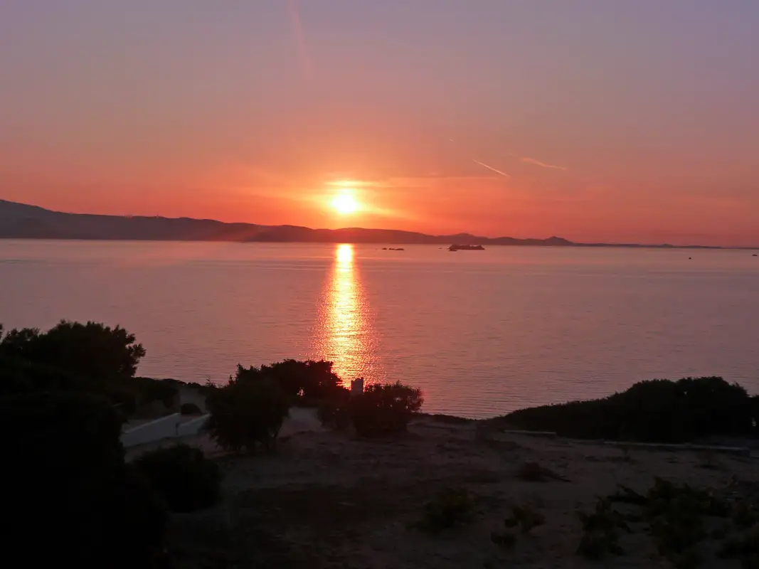 Sunset views, Naxos, Greece