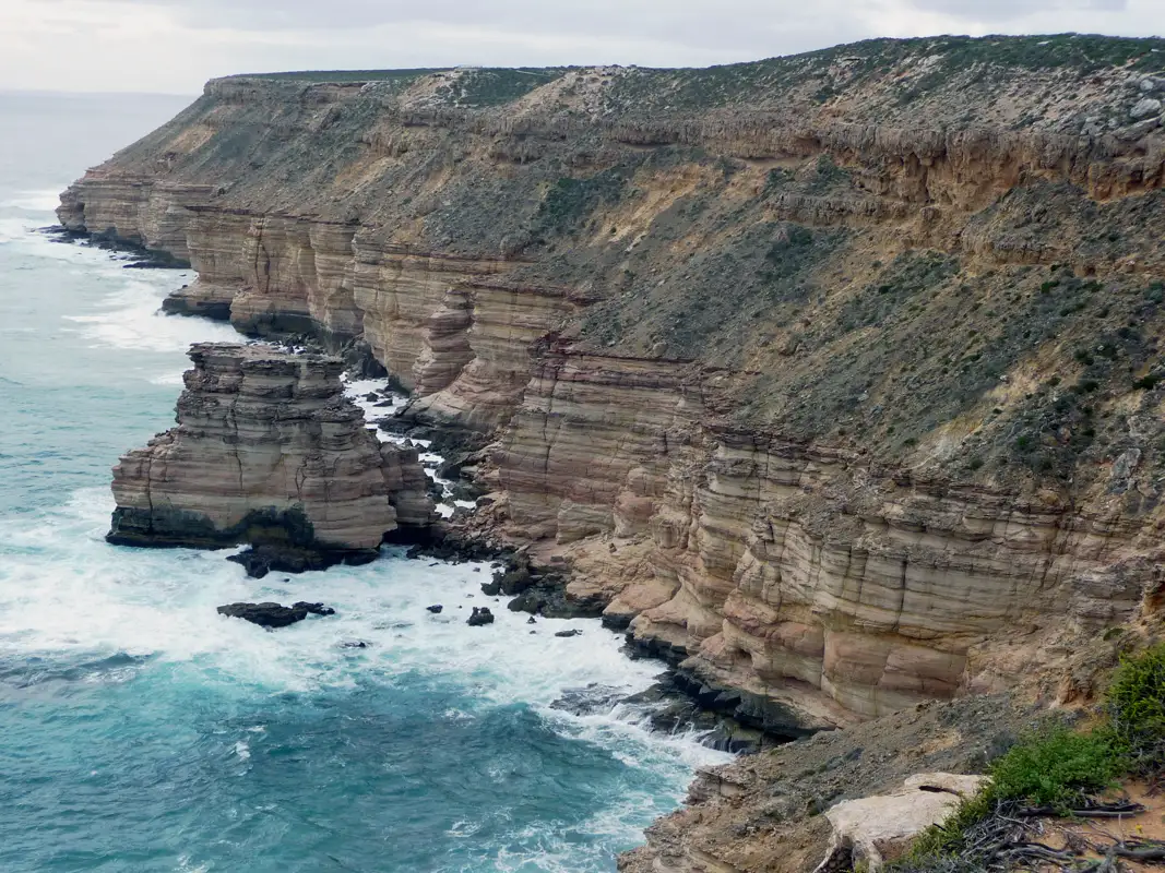 While hiking the Bigurda Trail, an 8-kilometer (one-way) cliff walk, you will enjoy a breathtaking panoramic view and see wildflowers of all colours.