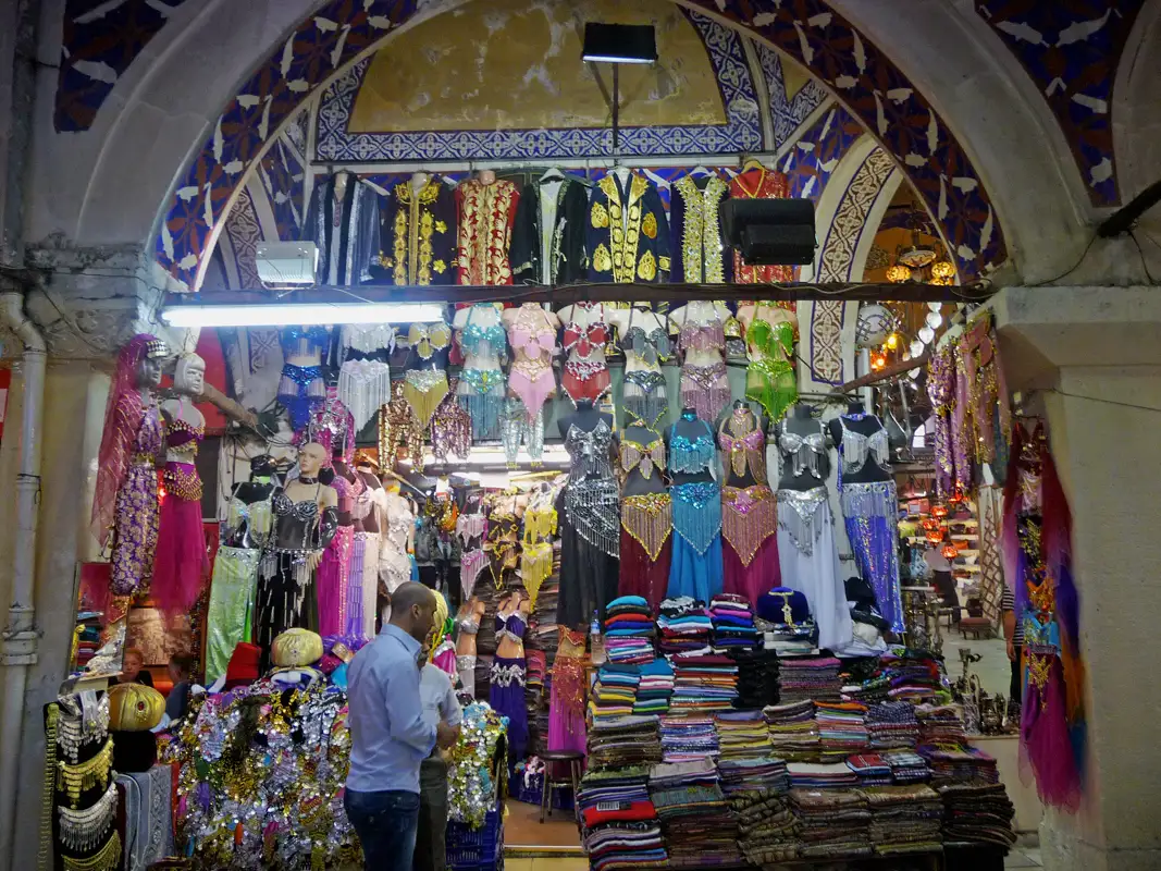 We realized what show we had missed when we saw the fantastic belly dancer costume store in the Grand Bazaar in Istanbul.