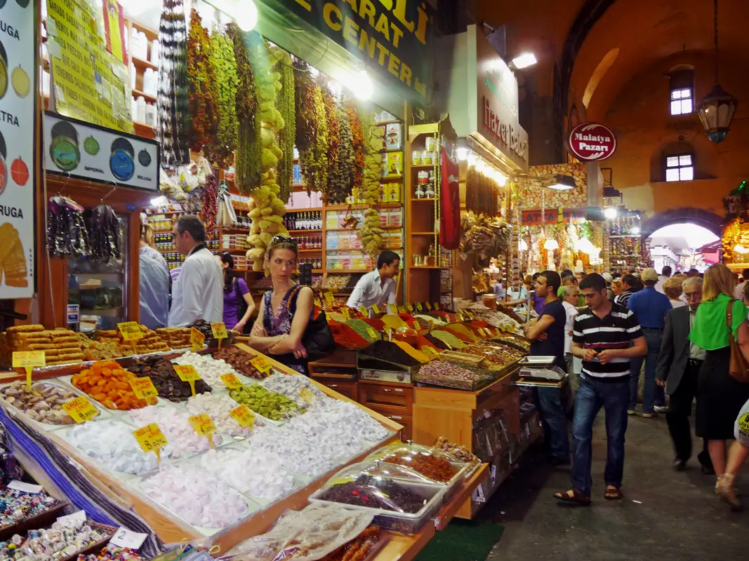 We loved the Spice Bazaar in Istanbul is one of the oldest markets.
It's located near the Rustem Pasha Mosque. It is second to the Grand Bazaar