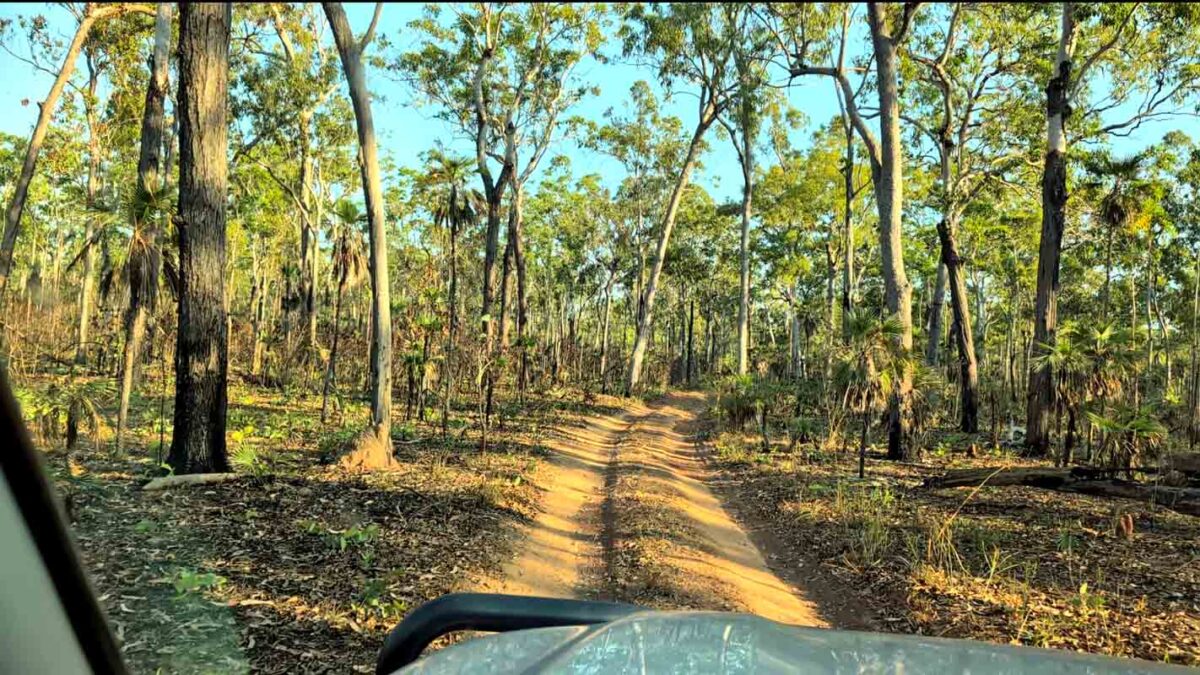 We  finally reached  Cobourg Peninsula in Arnhem Land. 