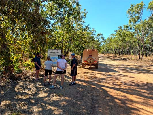 we finally reached Garig Gunak Barlu National Park in the Cobourg Peninsula.
