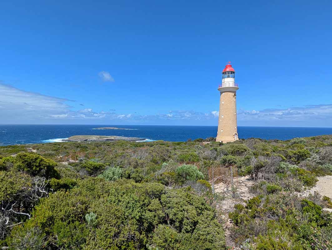 Cape du Couedic Lighthouse overlooking the Southern Ocean, Kangaroo Island
