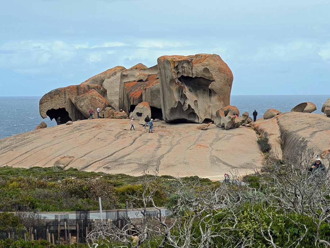Remarkable Rocks sculpted by wind and sea on Kangaroo Island