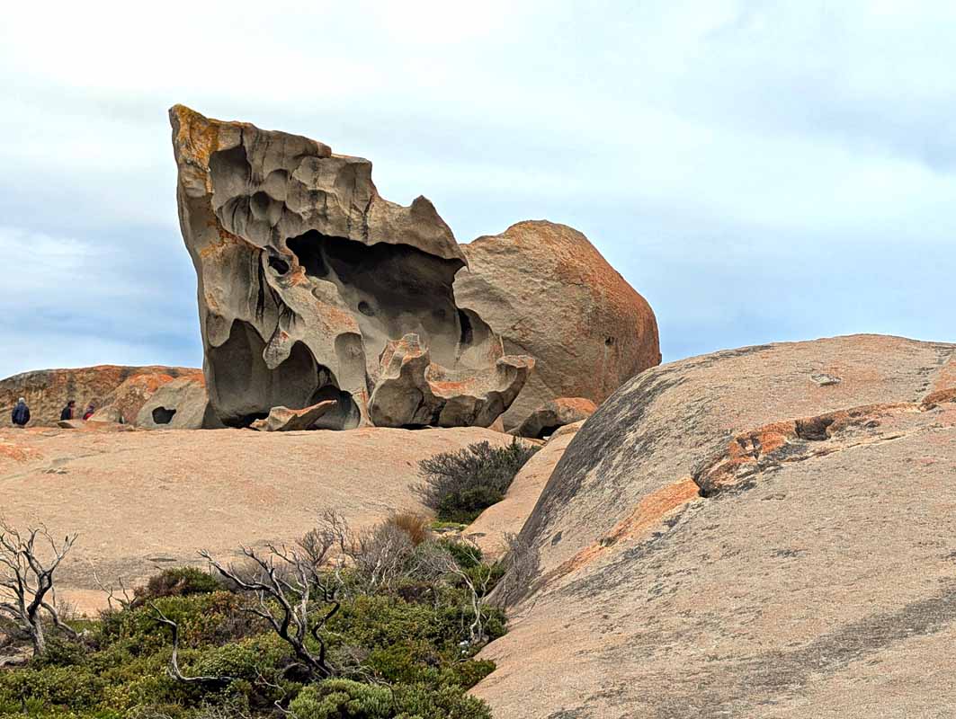Remarkable Rocks a iconic landscapes in Flinders Chase National Park.