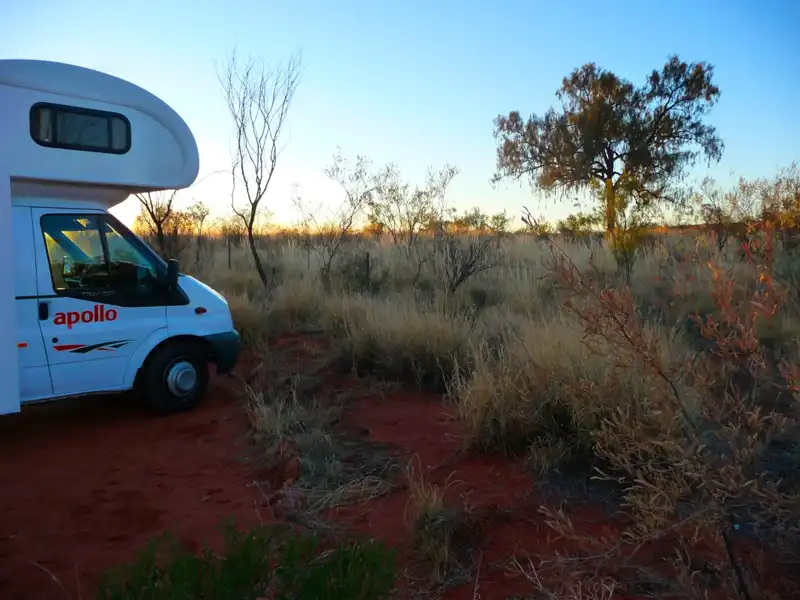 Kings Creek Station, a working cattle station near Kings Canyon, offering accommodation and outback experiences