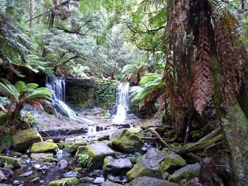 Horseshoe falls Mt Field Tasmania