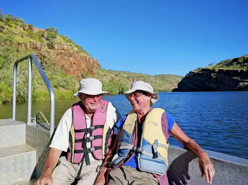 Ord River canoeing finish