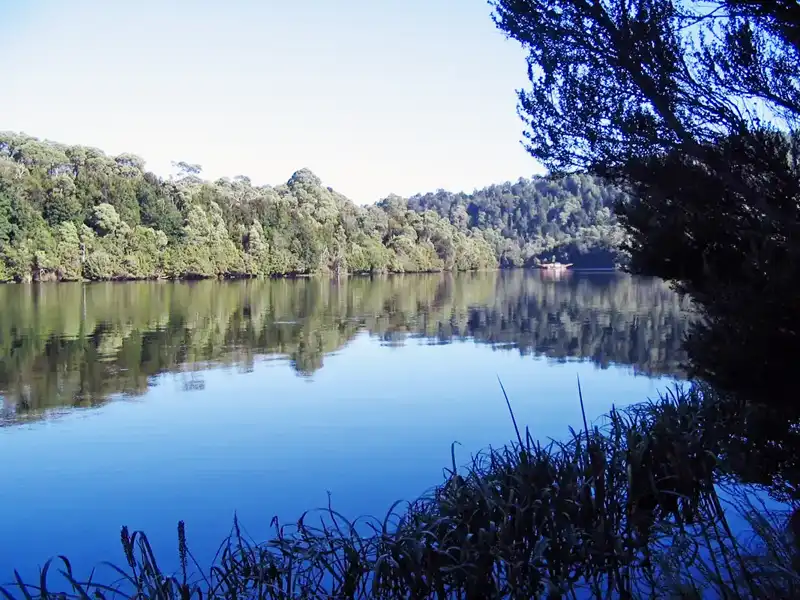 ferry across the river and waved goodbye to the amazing Tarkine