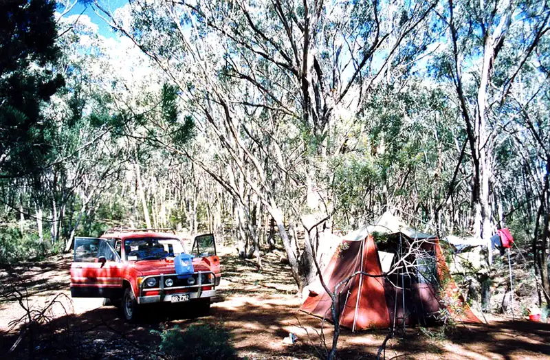 camping trip Warrumbungle National Park, near the town of Coonabarabran in NSW