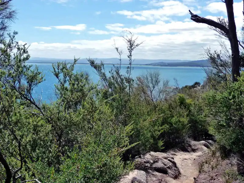 Hiking the Wineglass Bay and  Hazards Beach Circuit , Freycinet National Park