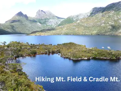 Hiking Mt. Field Cradle Mountains Tasmania Australia