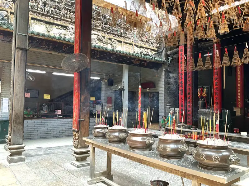 Ba Thien Hau Temple Saigon Vietnam