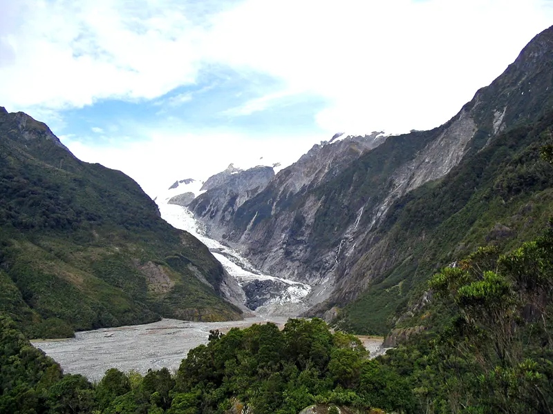 Franz Josef Glacier Southern Alps New Zealand