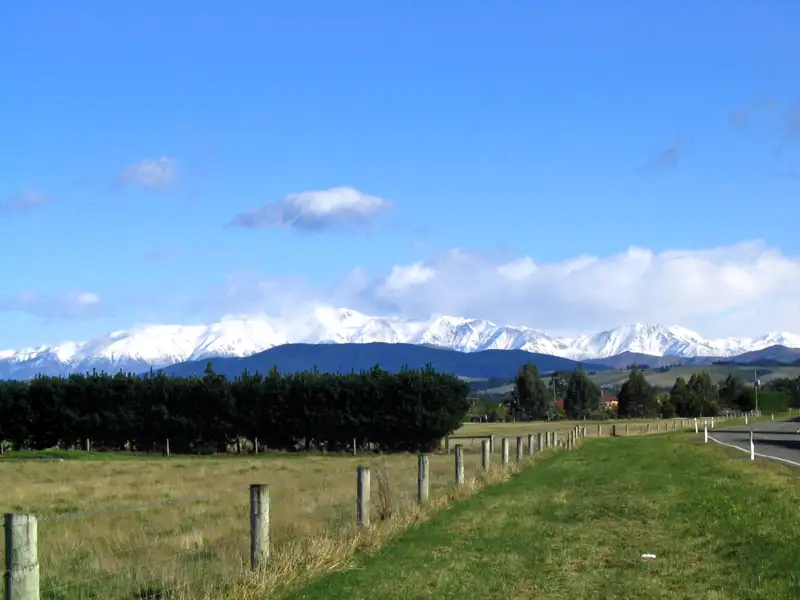 Mount Hutt 2190 metres in snow ski resort near christchurch NZ