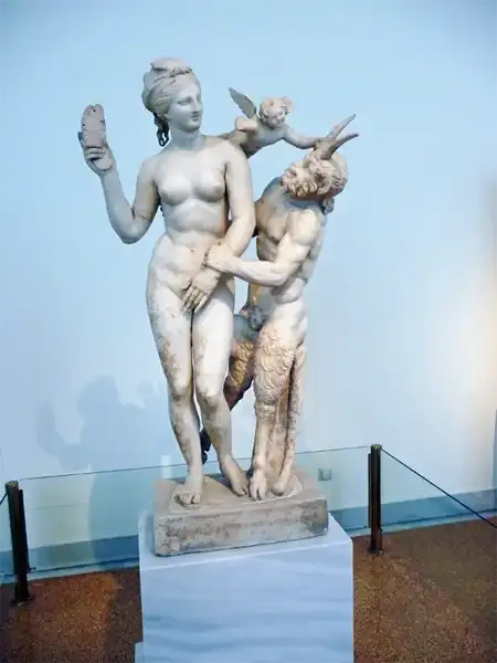 National Archaeological Museum Athens Aphrodite Pan and Eros