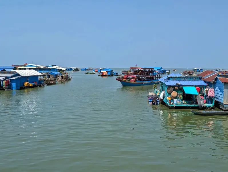 floating villages on Tonlé Sap Lake, near Siem Reap
