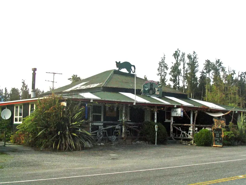 historic Puke Pub Pukekura west coast of New Zealands South Island 5