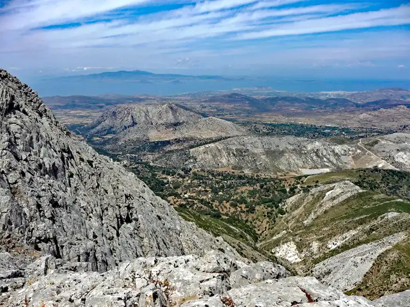 summit Mt. Zas Naxos Greece